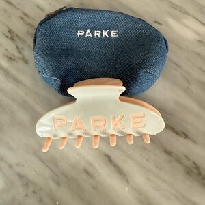 Parke limited edition Hair Clip with pouch